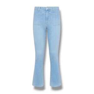 L'Agence Noya High Rise Slim Flame Jeans Light Blue Size 31 NWT
